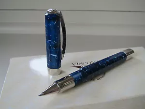 Visconti Limited Edition Opera Deep Ocean Blue Rollerball pen MIB - Picture 1 of 8
