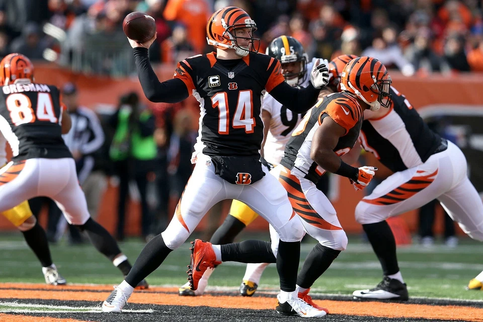 Andy Dalton Cincinnati Bengals UNSIGNED 8X10 Photo Foto 1 de 1