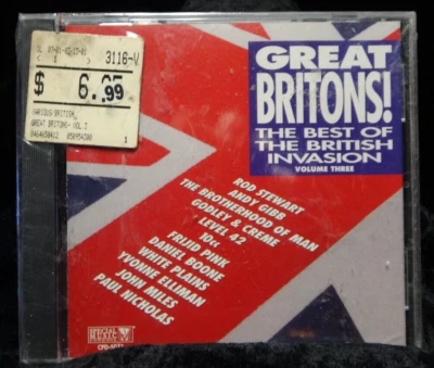 Great Britons! 📀 The Best of the British Invasion, Vol. 3 Rod Stewart Andy Gibb - Image 1 of 3