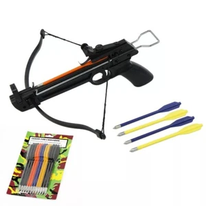 50 lb Pistol Hunting Archery Crossbow bow + 29 Bolts / Arrows 150 FP (FVS029829) - Picture 1 of 2