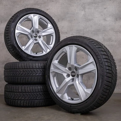 Audi A7 S7 Winterräder 19 Zoll 4K C8 Felgen 4K8601025J Dynamik Design silber - Bild 1 von 4