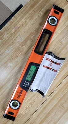 Johnson 1760-2400 Digital Aluminio 24" 2 Viales Caja Nivel de haz Foto 1 de 4