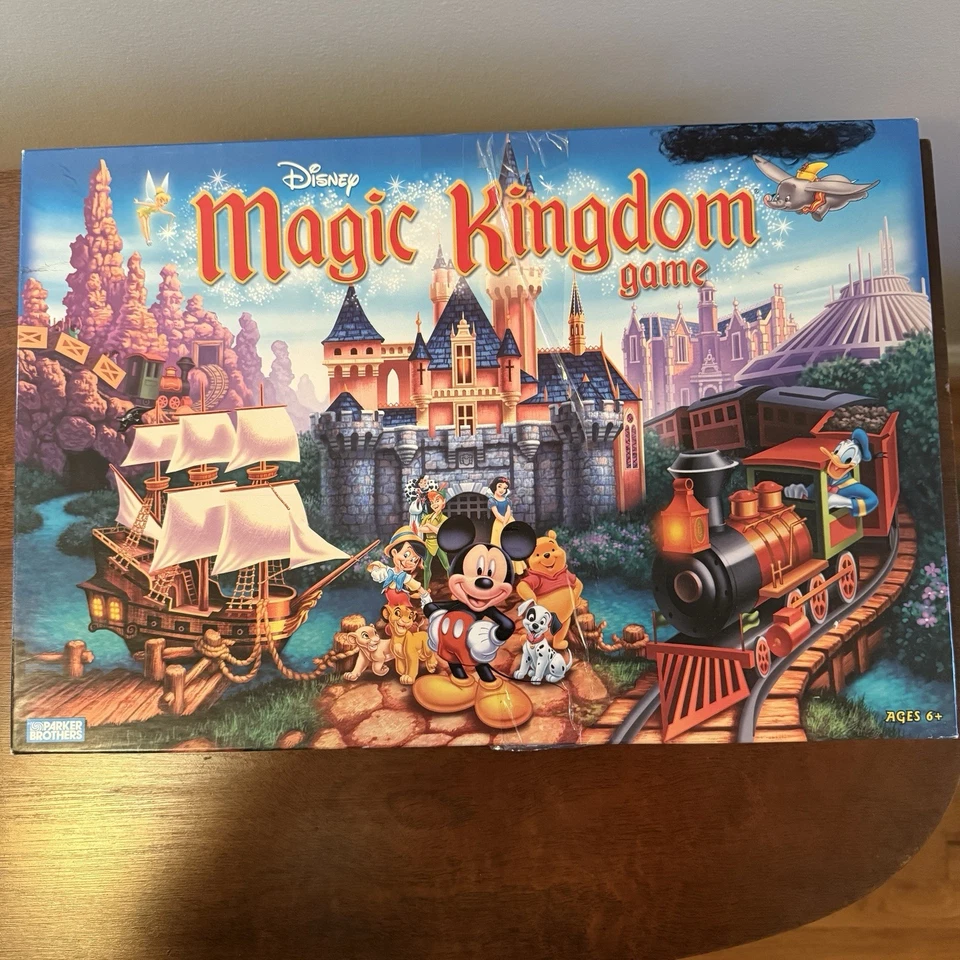 Disney The Magic Kingdom Board Game Parker Brothers 2004 - Image 1 of 4