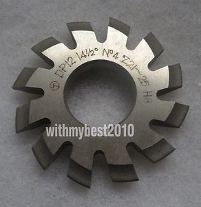 Lot 1pcs Dp12 14-1/2 degree 4# Involute Gear Cutters No.4 Dp12 Gear Cutter - Picture 1 of 2