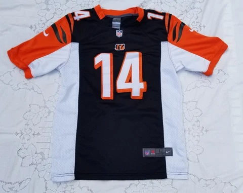 Cincinnati Bengals NFL Youth Large #14 Andy Dalton Football Jersey Shirt Cover