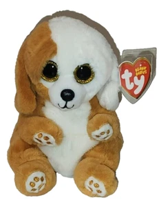 Ty Beanie Baby Bellies - RUGGLES the Dog (6 Inch) NEW MWMTs Stuffed Animal Toy - Picture 1 of 7