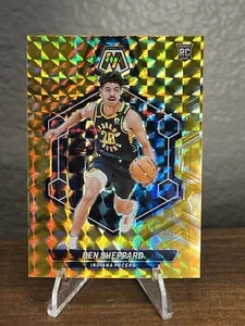 2023-24 Panini Mosaic Ben Sheppard Rookie Reactive Yellow Mosaic Prizm #244 RC - Bild 1 von 2