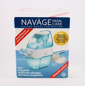 NAVAGE Nasal Care  Saline Nasal Irrigation Powered Suction Brand New