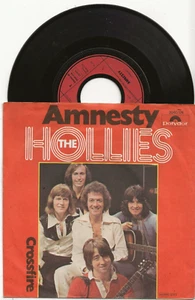 THE HOLLIES AMNESTY RARE 1977 SINGLE FROM GERMANY, MINT - Picture 1 of 2