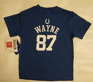 Reggie Wayne Indianapolis Colts NFL Kids Jersey Shirt Medium Size 5/6 NWT