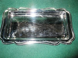 Irvin Ware Silver Serving Tray - Picture 1 of 4