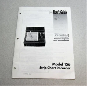 OMEGA Model 156 Strip Chart Recorder User's Guide 0115-0196 5/7/97 M0093/1096 - Picture 1 of 11
