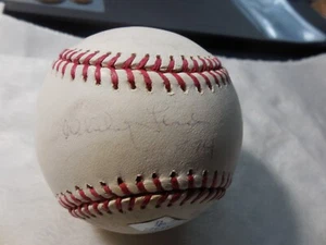 WHITEY FORD AUTOGRAPHED BASEBALL HOF 74 - Picture 1 of 11