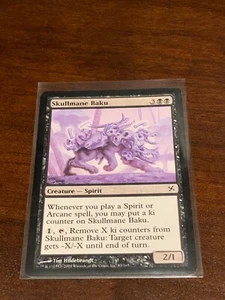 Magic the Gathering Betrayers of Kamigawa Skullmane Baku - Picture 1 of 2
