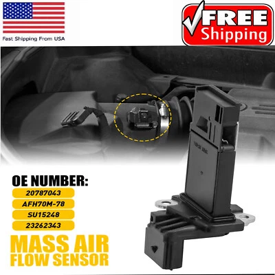 New MAF Mass Air Flow Sensor For 2016-2019 Chevrolet Silverado 2500 3500 HD 6.0L - Image 1 of 4