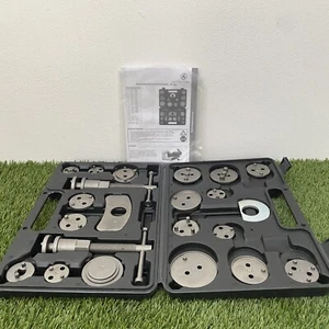 Kit de herramientas de rebobinado de freno de disco Bremskolben 22 piezas pinza pistón viento trasero apto para todos los autos - Imagen 1 de 6