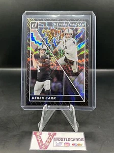 2022 Panini Donruss - DEREK CARR POWER PLUS #PP-6 Las Vegas Raiders - Picture 1 of 3