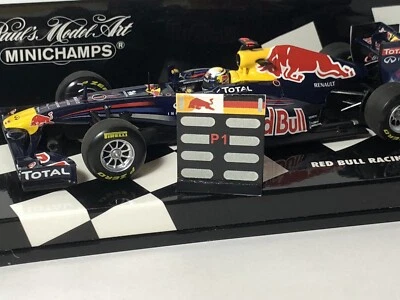 Pitboard 1:43 (Slate F1) / Sebastian Vettel (Red Bull) / P1 - Image 1 of 4