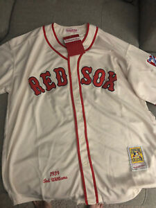 Cooperstown Collection 1939 Red Sox Ted Williams Jersey Mens XXL
