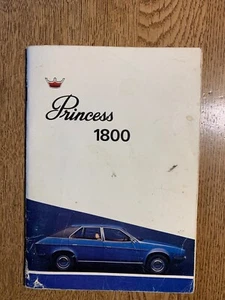 Austin/Leyland Princess Drivers Handbook.1800,1800H Classic Car 1978 - Picture 1 of 3
