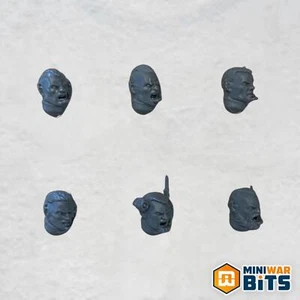 Scout Squad Head Bits - Warhammer 40k Space Marines Bits - Picture 1 of 1