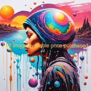 Cosmic Chic | High Resolution Digital Wall Art Print | Download - Picture 1 of 1