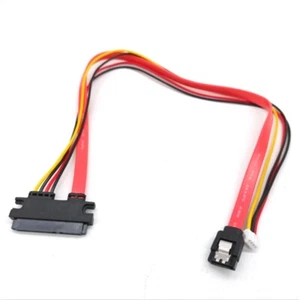 Hard Drive Data Supply Integrated Cable Small 4Pin Female & SATA 3.0 Male6941 - Picture 1 of 7