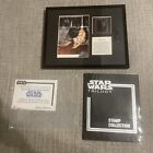 Star Wars  Framed Card With Stamp 112/2500 & Foil Stamp Collection St. Vincent