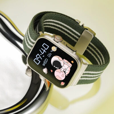Nylon Loop Band Parachute Buckle Strap for Apple Watch Ultra 10 9 8 7 6 5 4 SE - Image 1 of 4