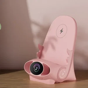 Mini Chair Wireless Fast Charger Multifunctional Phone Holder V8 Wireless Fast C - Picture 1 of 12