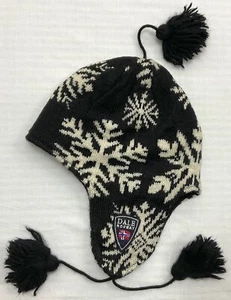 DALE of NORWAY Beanie VINTAGE New Wool Knit Lined Ski Cap Ear Flap Hat Size M - Picture 1 of 22