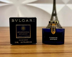 Splendida Tubereuse Mystique Bvlgari for women perfume 5ml 0.17 oz EDP Parfum MI - Picture 1 of 1