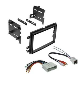 Double DIN Radio Dash Stereo Dash Kit compatible 2004-2011 Ford Lincoln Mercury - Picture 1 of 1