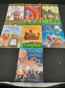 Lot of 7 Magic Treehouse Books Various Titles Merlins Missions Mary Pope Osbourn - Picture 1 of 8