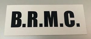 Black Rebel Motorcycle Club Band Sticker Vintage Unused 2000s BRMC Scarce - Picture 1 of 1