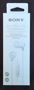 Sony MDR-EX15AP White Wired In-Ear Stereo Headphones - Picture 1 of 5