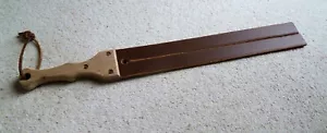 Pro LEATHER TAWSE 20" x 2½" (6mm-7mm thick) comfortable hardwood handle - Picture 1 of 2