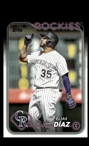 2024 Topps Serie 1 Elias Díaz #161 Colorado Rockies - Imagen 1 de 2
