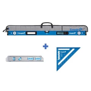 Empire Digital Box Level Includes 8" Magnetic Torpedo Level + 7" Rafter Square - Picture 1 of 9