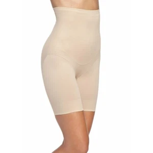 Miraclesuit Shapewear Adjustable Fit Hi Waist Thigh Slimmer 2909 Nude - Picture 1 of 2