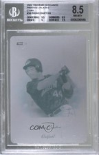 2007 TRISTAR Elegance Printing Plate Cyan 1/1 Brian Barton #58 BGS 8.5 2r8