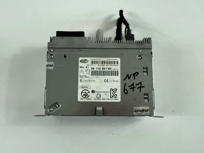 NP677 PEUGEOT CD RADIO CONTROL 9811066180 [PIN/CODE NON INCLUSO] - Immagine 1 di 4