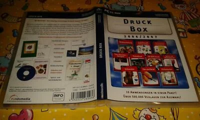Druck Box 2006/2007 randomedia Welt bild 10 Anwendungen PC CD# LB 139 MJ - Bild 1 von 2