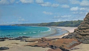 Beach, Jervis Bay - Original Australian Landscape art. - Picture 1 of 3