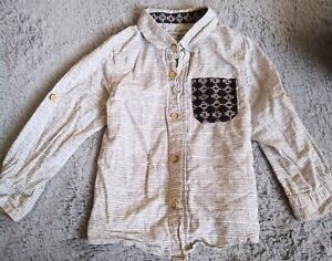 Boys Oshkosh Genuine Kids Longsleeve Button Up Shirt size:3