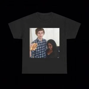 Michael Cera Snooki Jersey Shore T Shirt Grunge Y2K Goth Emo Tapout MTV Graphic - Picture 1 of 4