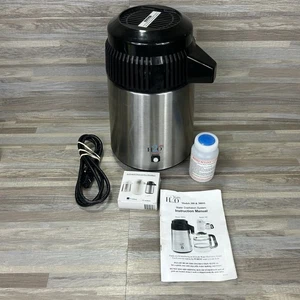 H20 Labs 300SS / Megahome Counter Top Water Distiller Black Stainless Steel - Picture 1 of 14