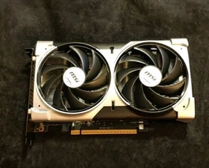 NEW MSi GEFORCE RTX 5060 8G VENTUS 2X OC Silver/Black ("OC" Overclocked edition) - Picture 1 of 8