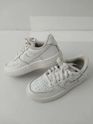 Nike Air Force 1 White / White DH2925-111 Youth Size 11C - Image 1 of 4