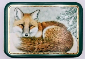 Fox Themed Tin Container 1998 Shane Dimmick - Picture 1 of 6